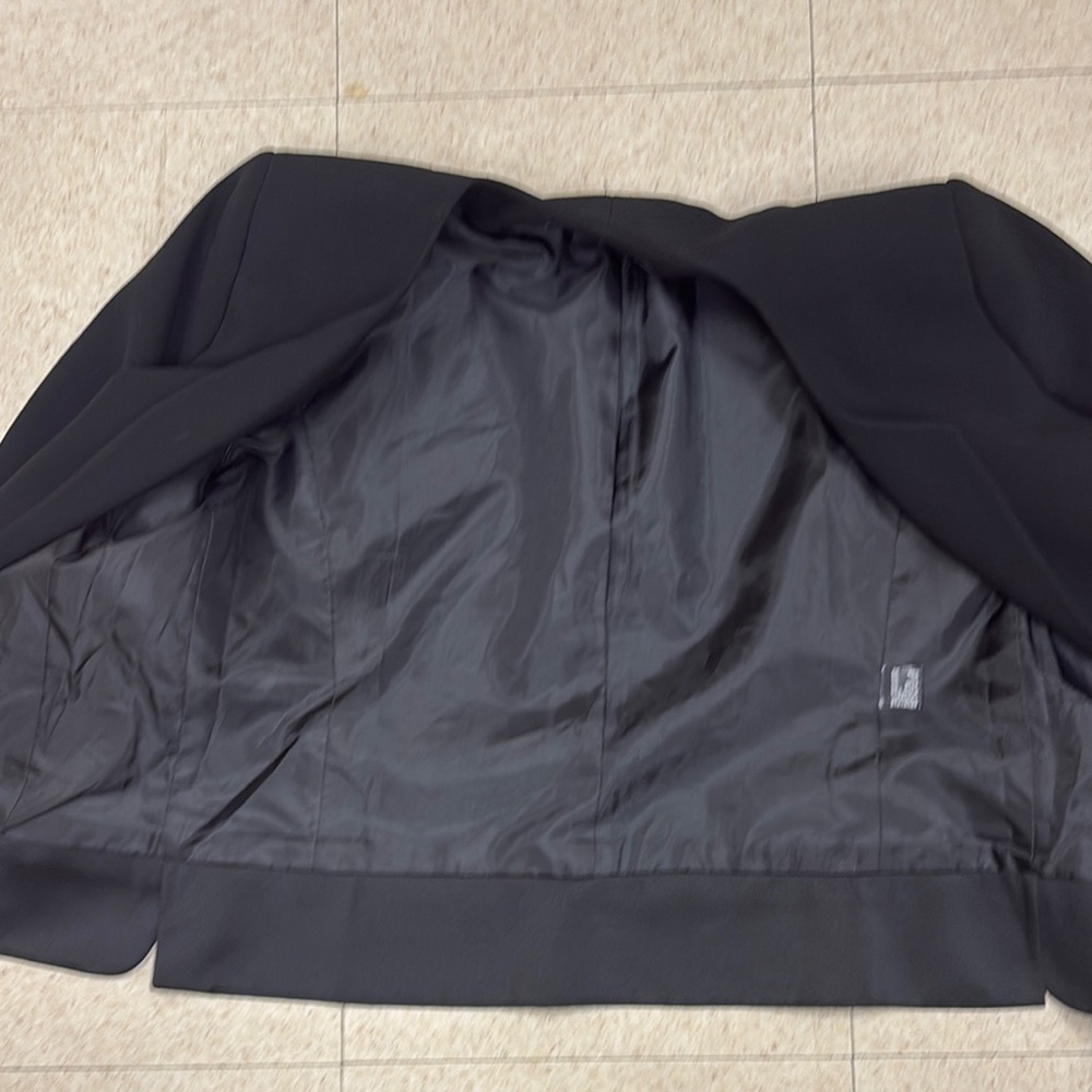 Black Blazer with Gold Accents - Picture 9 of 13